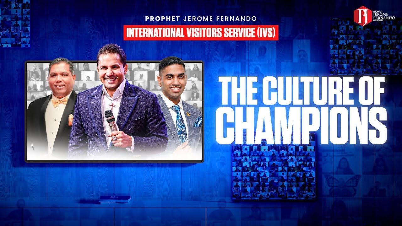 The Culture of CHAMPIONS | with Sir Dr. Kushal perera | IVS