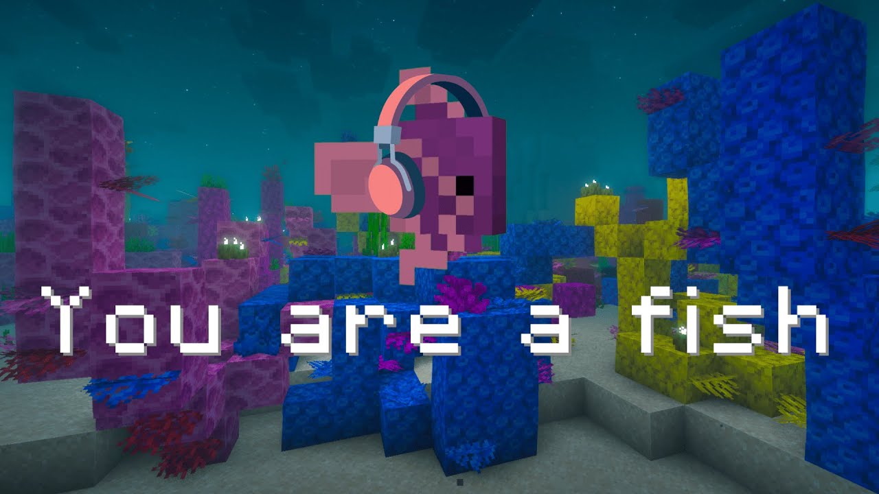 Become a Minecraft Fish | 24/7 Chill Lofi Music for Study & Relaxation