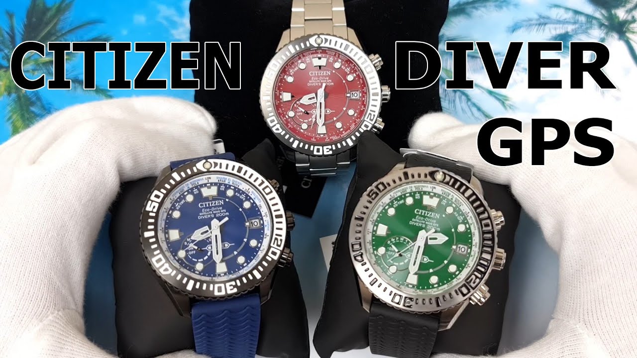 Citizen Promaster F158 Diver GPS