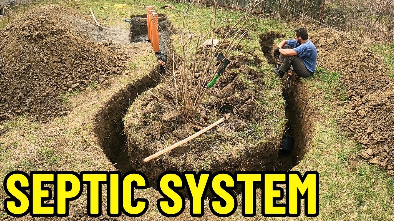 Our New Wastewater Solution | Just Me And A Shovel