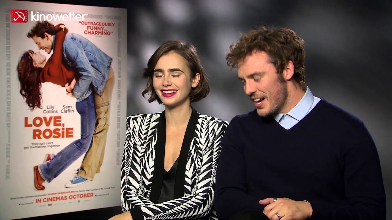 Interview Lily Collins Sam Claflin LOVE, ROSIE