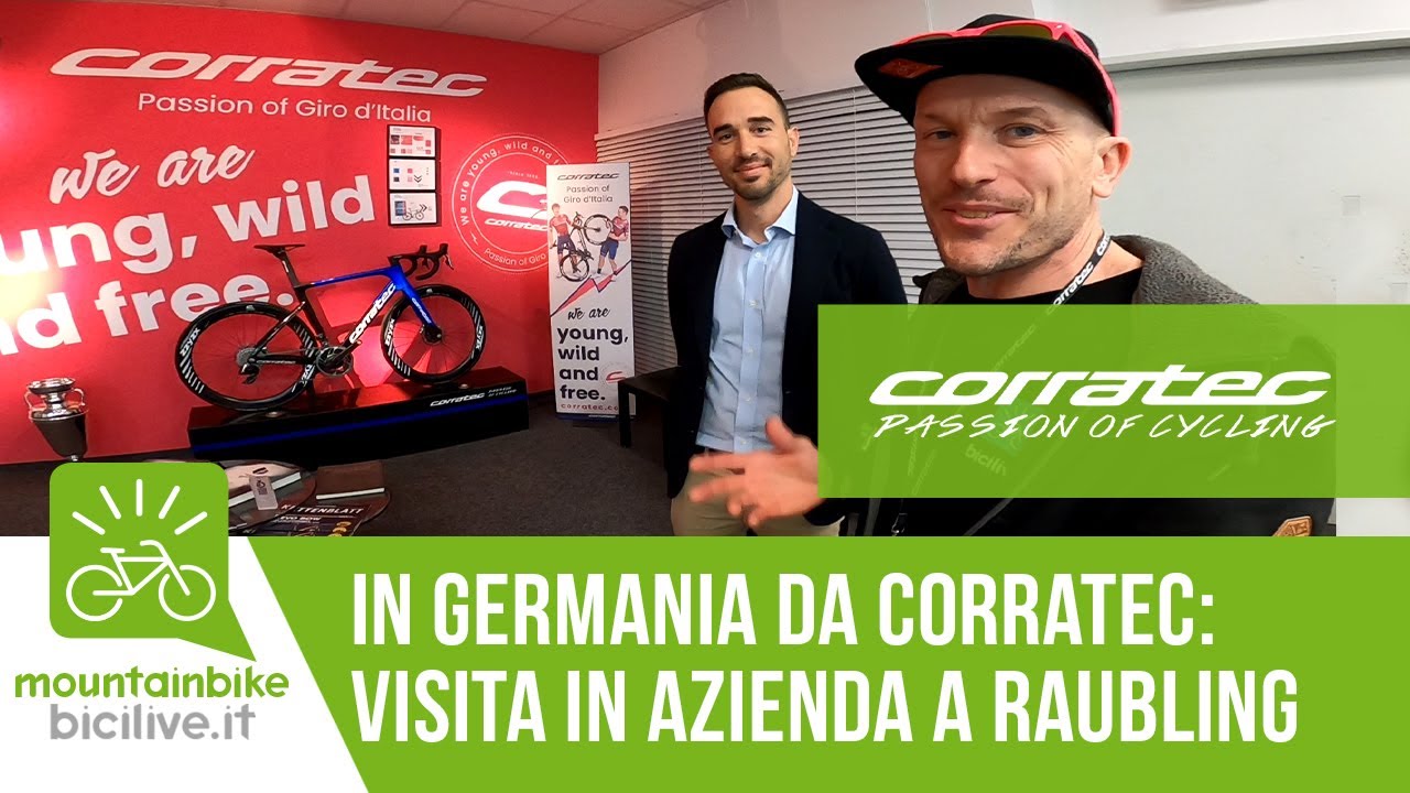 Visita all'azienda corratec, produttore tedesco di biciclette