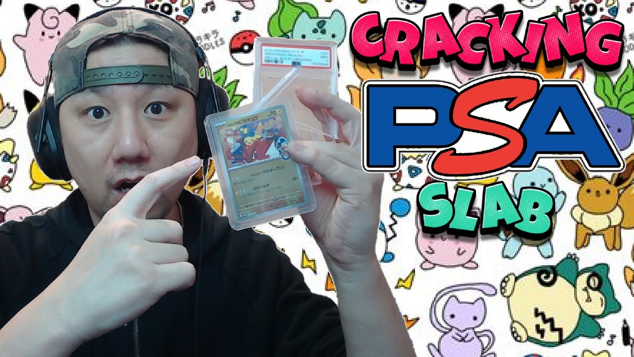 Crack PSA Slab for the First Time! Trying to get PSA 10