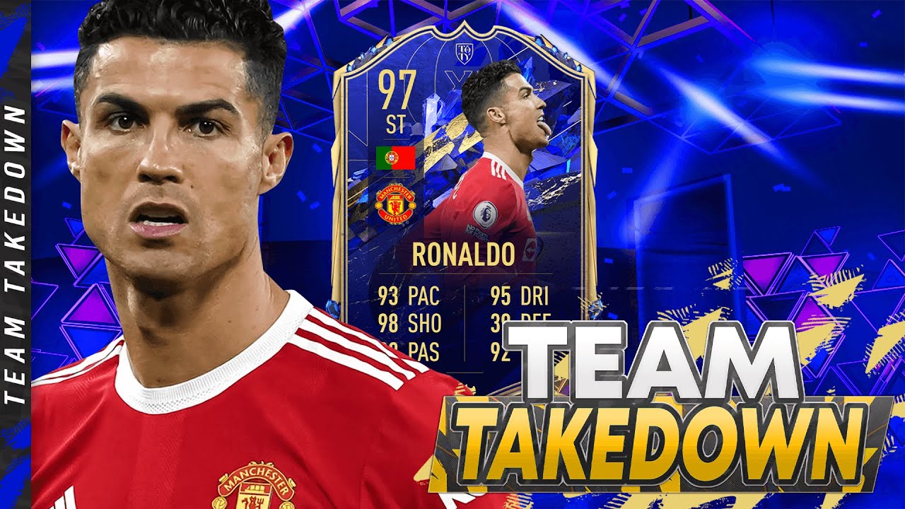 97 TOTY Cristiano Ronaldo Team Takedown vs @AJ3 !!!