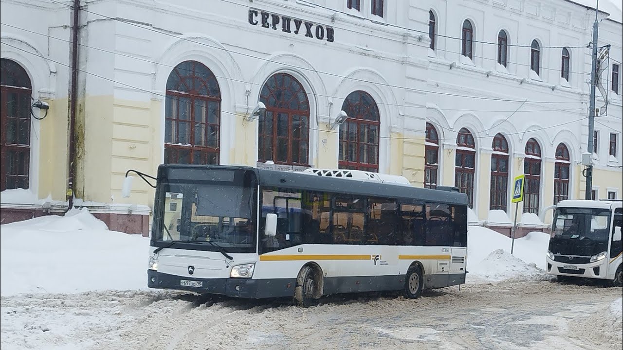 Автобус №8 (Серпухов). Вокзал - Нижняя ул. - Вокзал