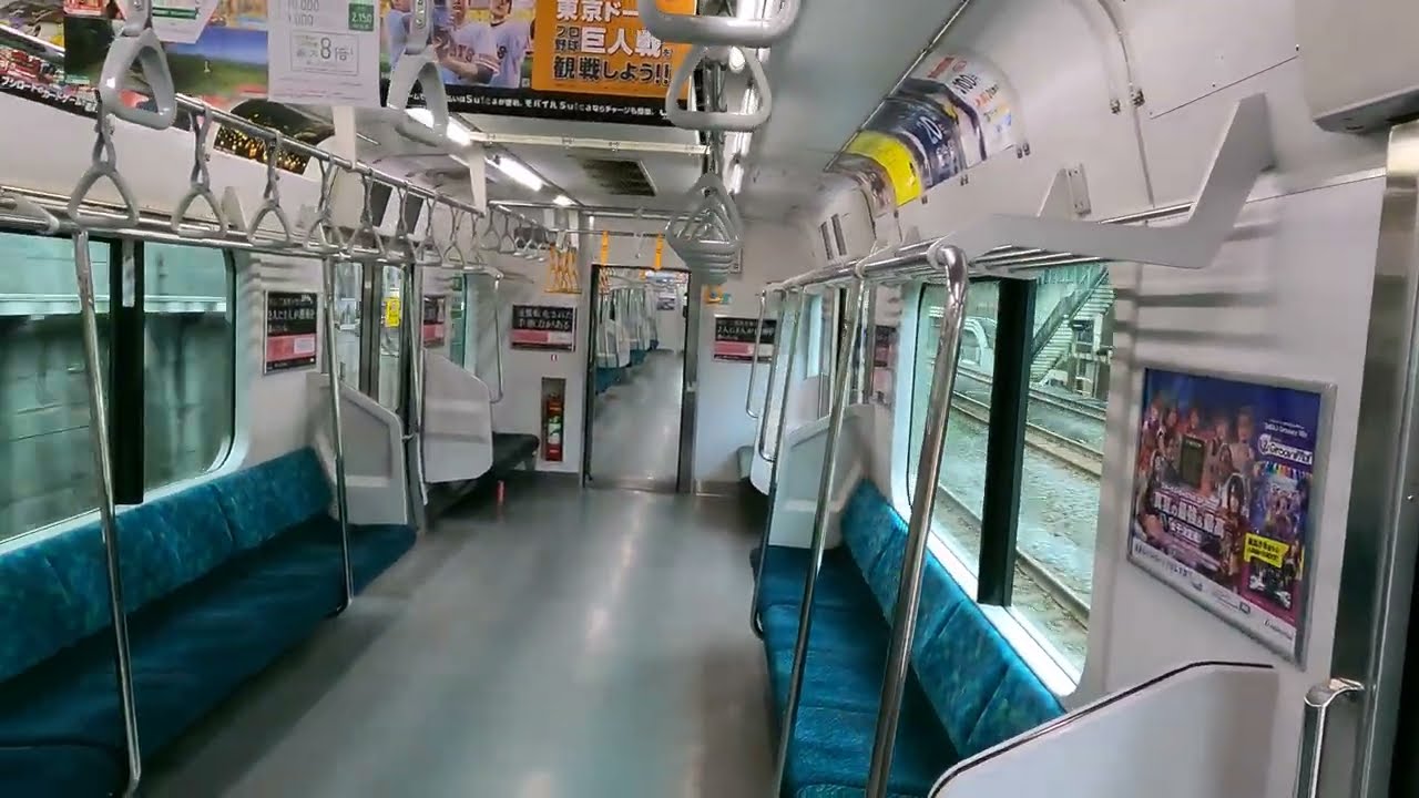 Higashi-funabashi Station JB32 | JR Chuo Sobu Line Walks | Tokyo Railways Exploration | Japan 4K