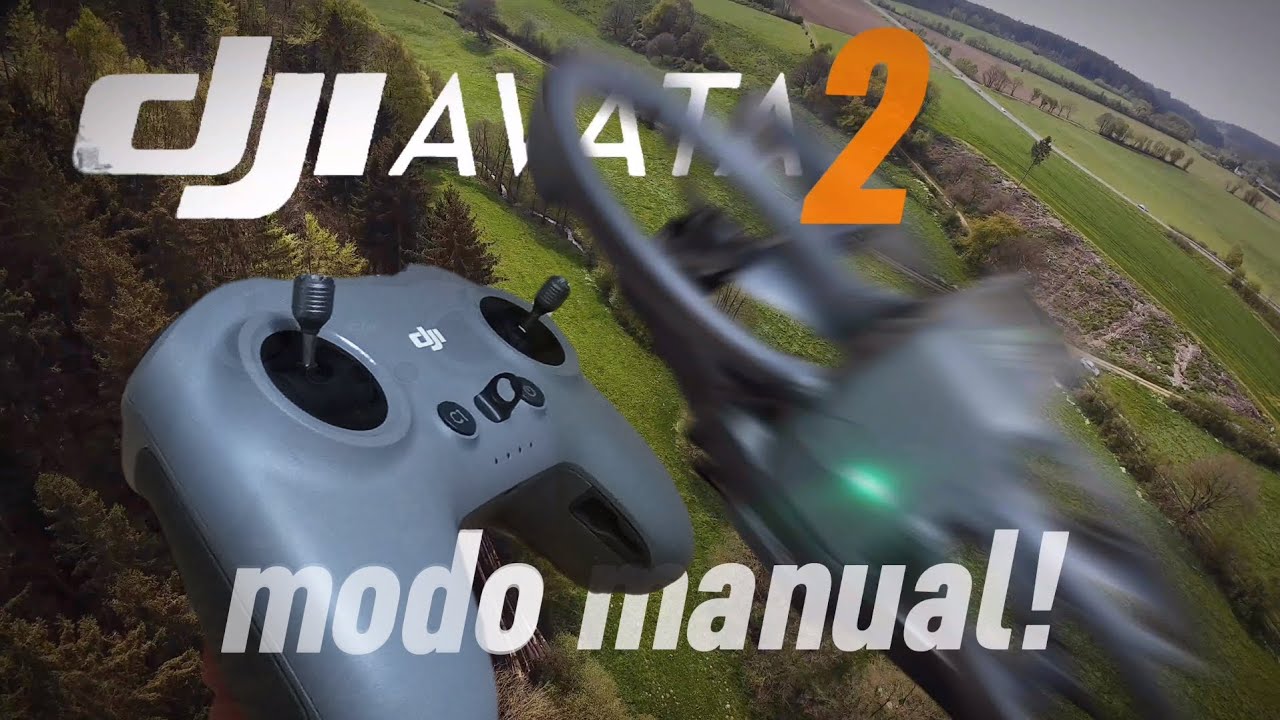 DJI Avata 2 Modo manual primeiro voo, simplesmente incrível!