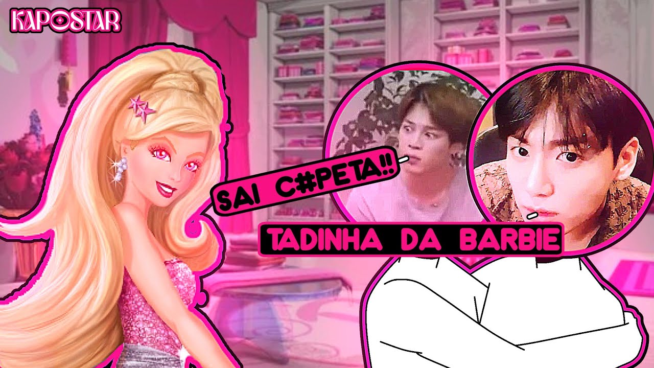 (LIGAÇÃO BTS) JIKOOK presos no mundo da BARBIE| KAPOSTAR