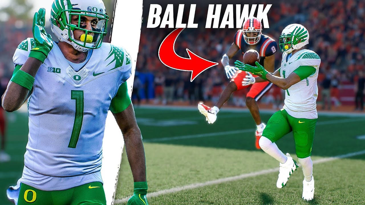 College Football 25 Road To Glory - BALL HAWKING Cornerback Sets Career Record