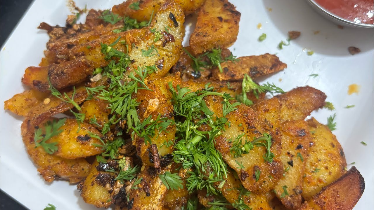 Butter Garlic Potato | Butter garlic potato fry |Quick and Easy |Vlog 85