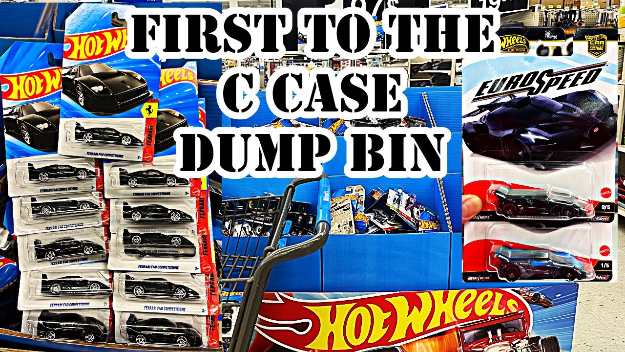 FIRST TO THE 2026 C CASE DUMP BIN HOT WHEELS CAR CULTURE 0/5 CHASE EURO SPEED BUGATTI FOUND HUNTING 