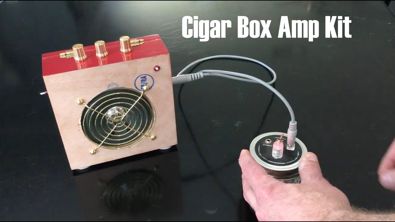 DIY Cigar Box Amp #2