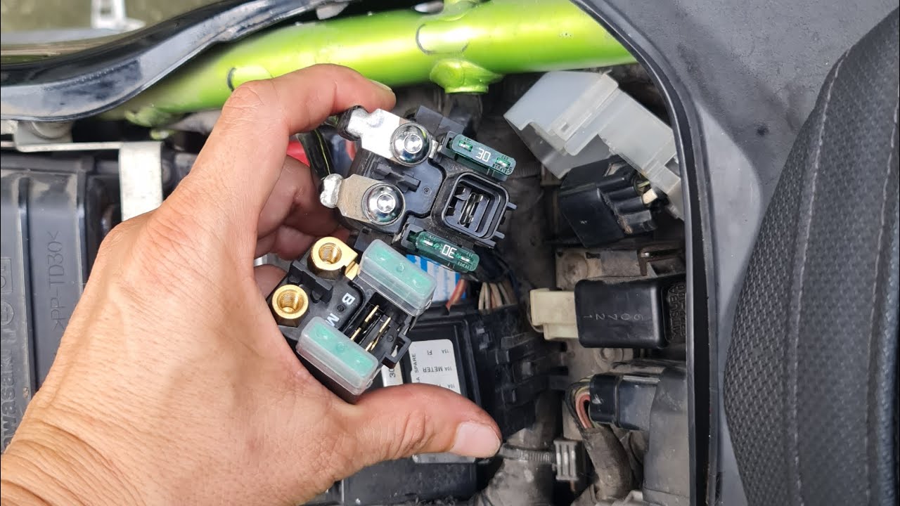 ซ่อมดีเลย์Kawasaki Z250 sL #เปลี่ยนรีเลย์มอเตอร์ไซค์ #z250 สตาร์ทไม่ติด #สตาร์ทแล้วมีเสียงดังแต๊กๆ