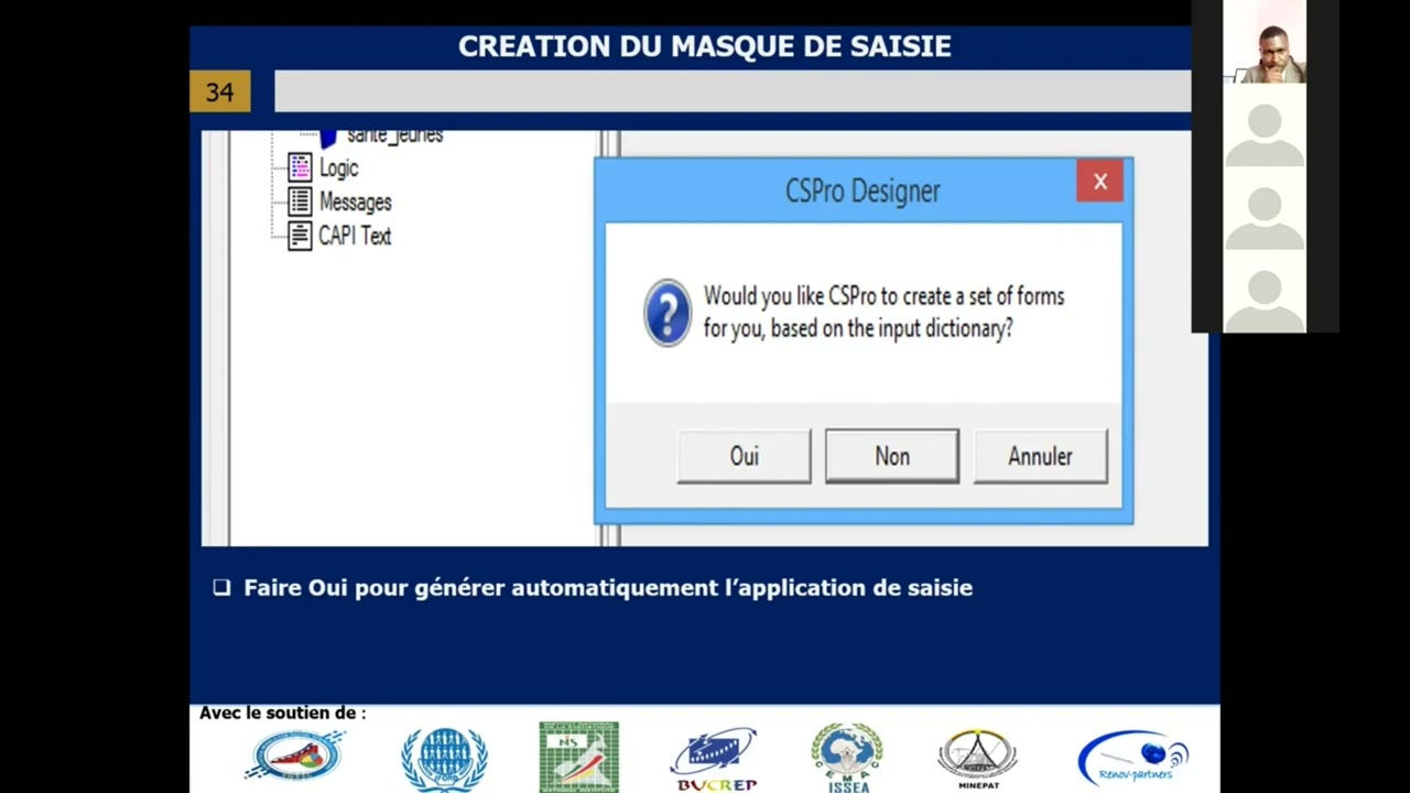 Générer un formulaire CAPI avec CSPRO