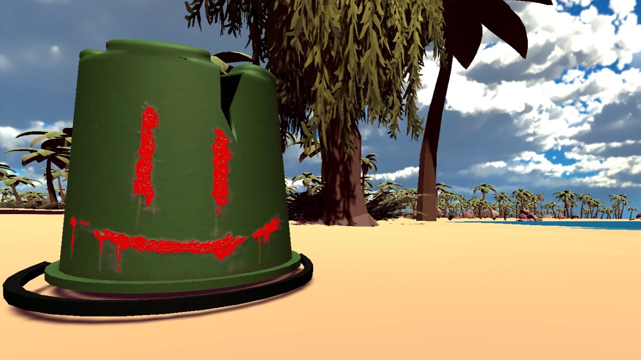 Mr. Bucket Told Me To - Survivor Island Horror Game Where You Talk To Inanimate Objects