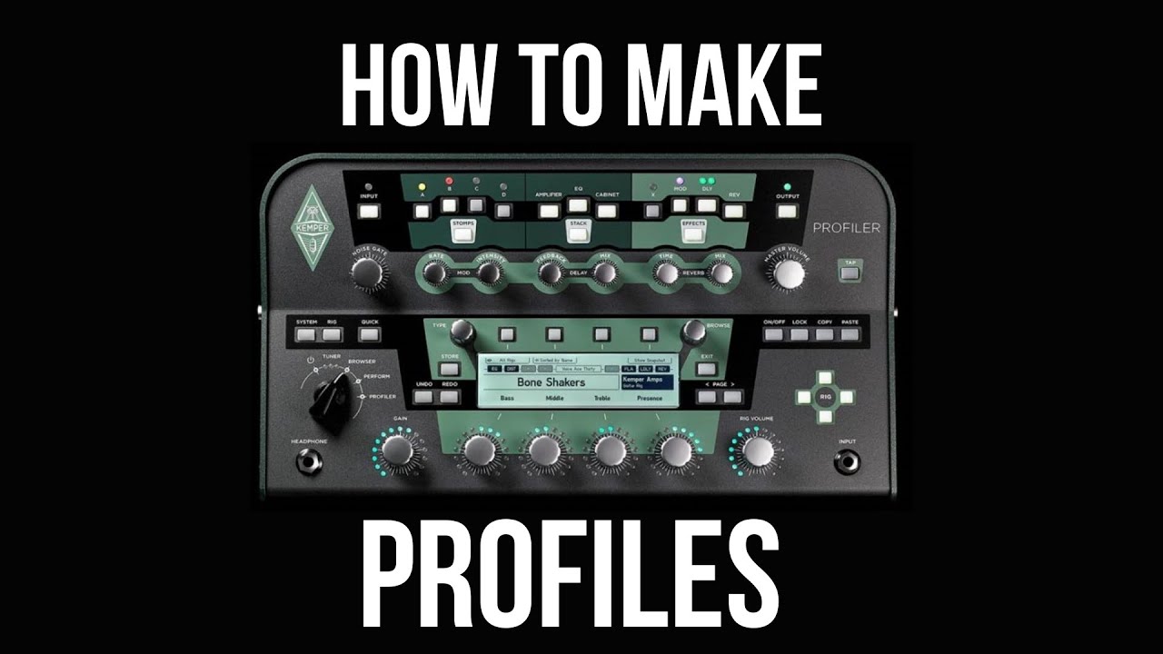 How to Profile Using the Kemper Profiler (the Easy Way)