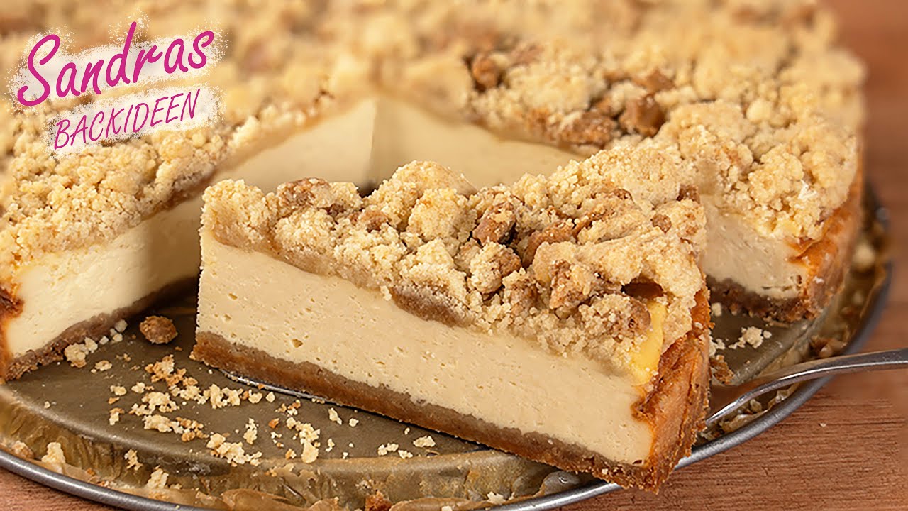 K&auml;sekuchen mit Spekulatius&ndash; cremig, weihnachtlich & super einfach!
