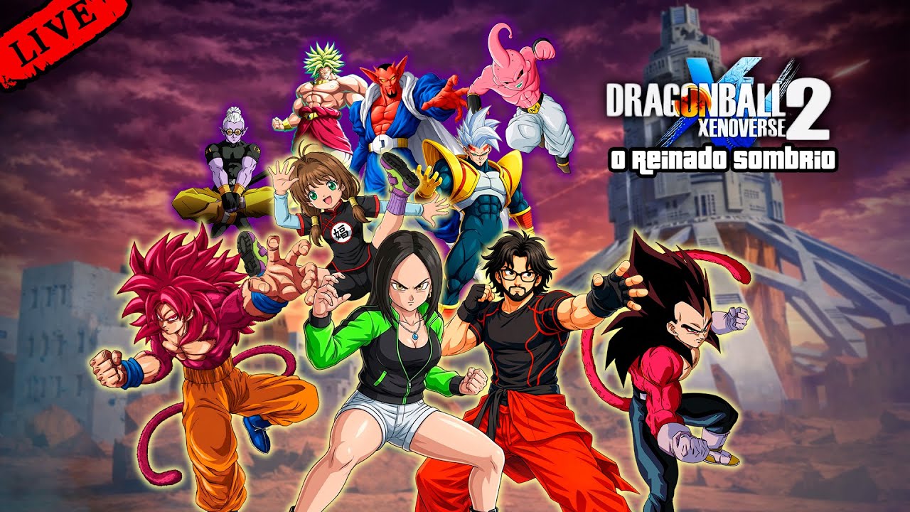 🔴Dragon Ball XV 2 - O Reinado Sombrio (History Stream)[LIVE] @ronhwt