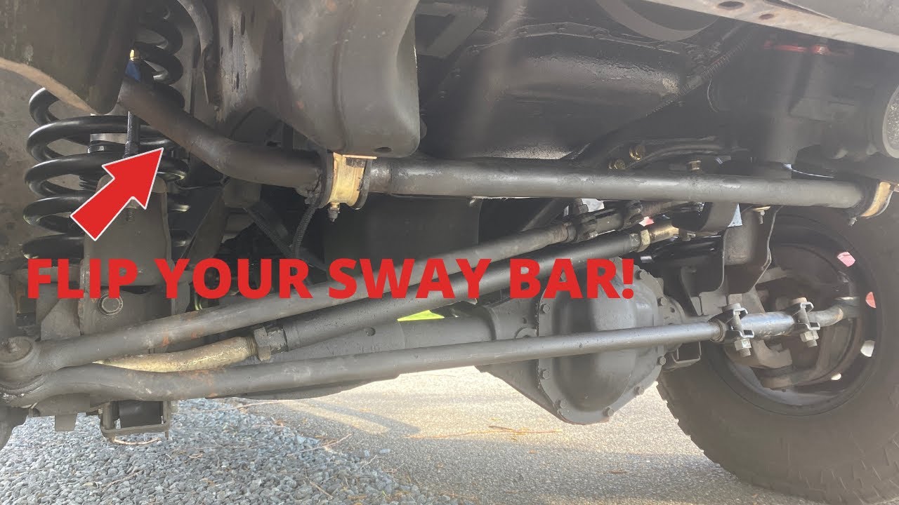 How to Flip the Sway Bar on a Second Generation Cummins Diesel
