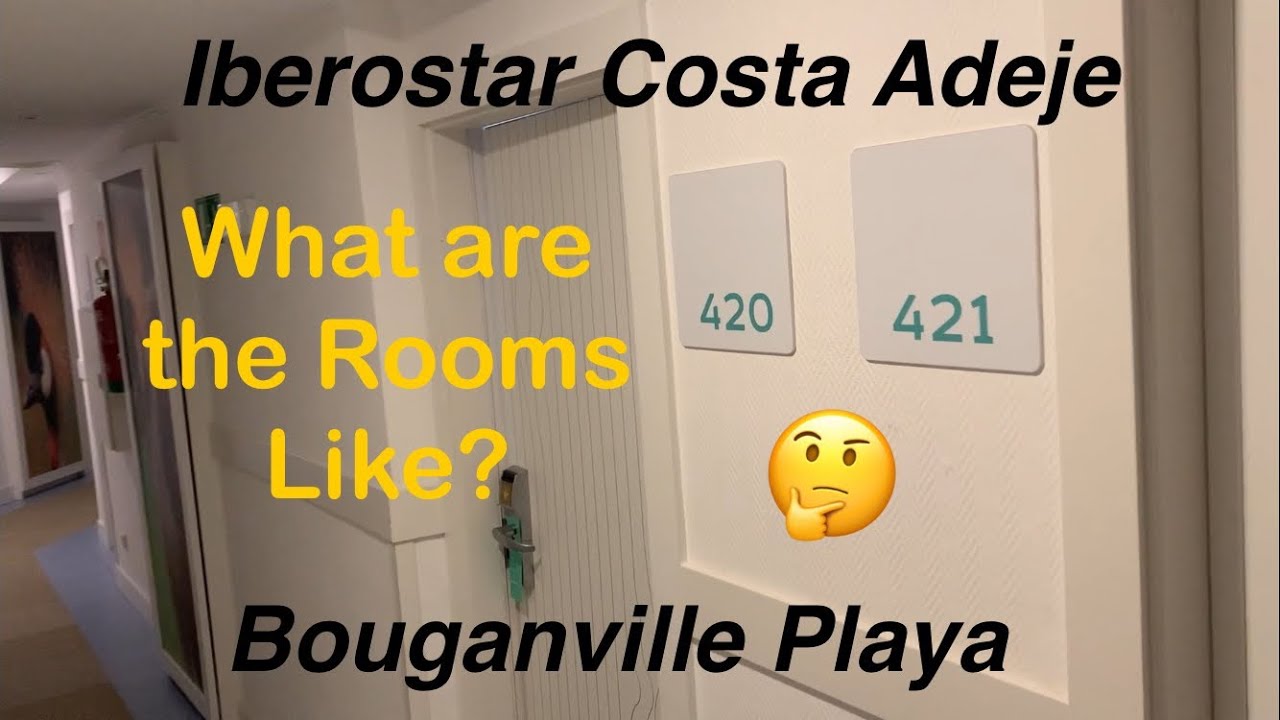 Iberostar Bouganville Playa - Costa Adeje interconnecting ￼Room Tour