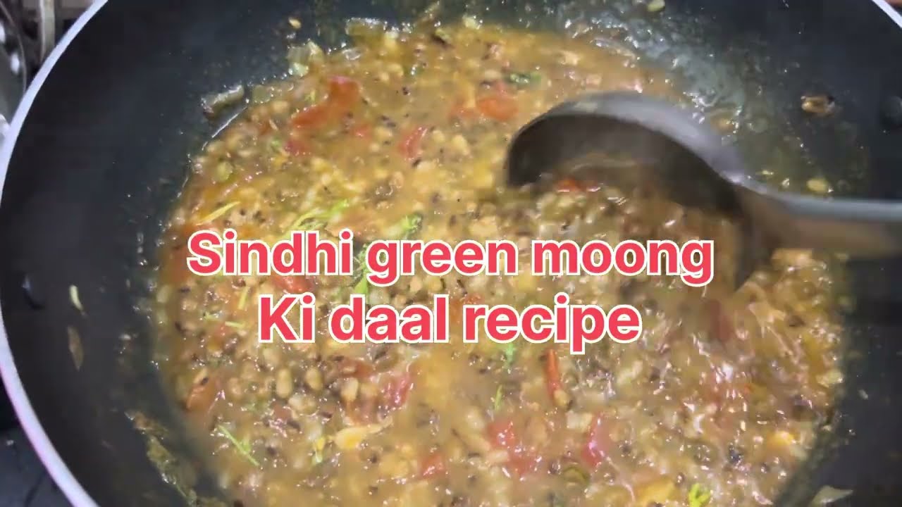 Sindhi green moong dal recipe | saabut hare moong ki daal ki recipe