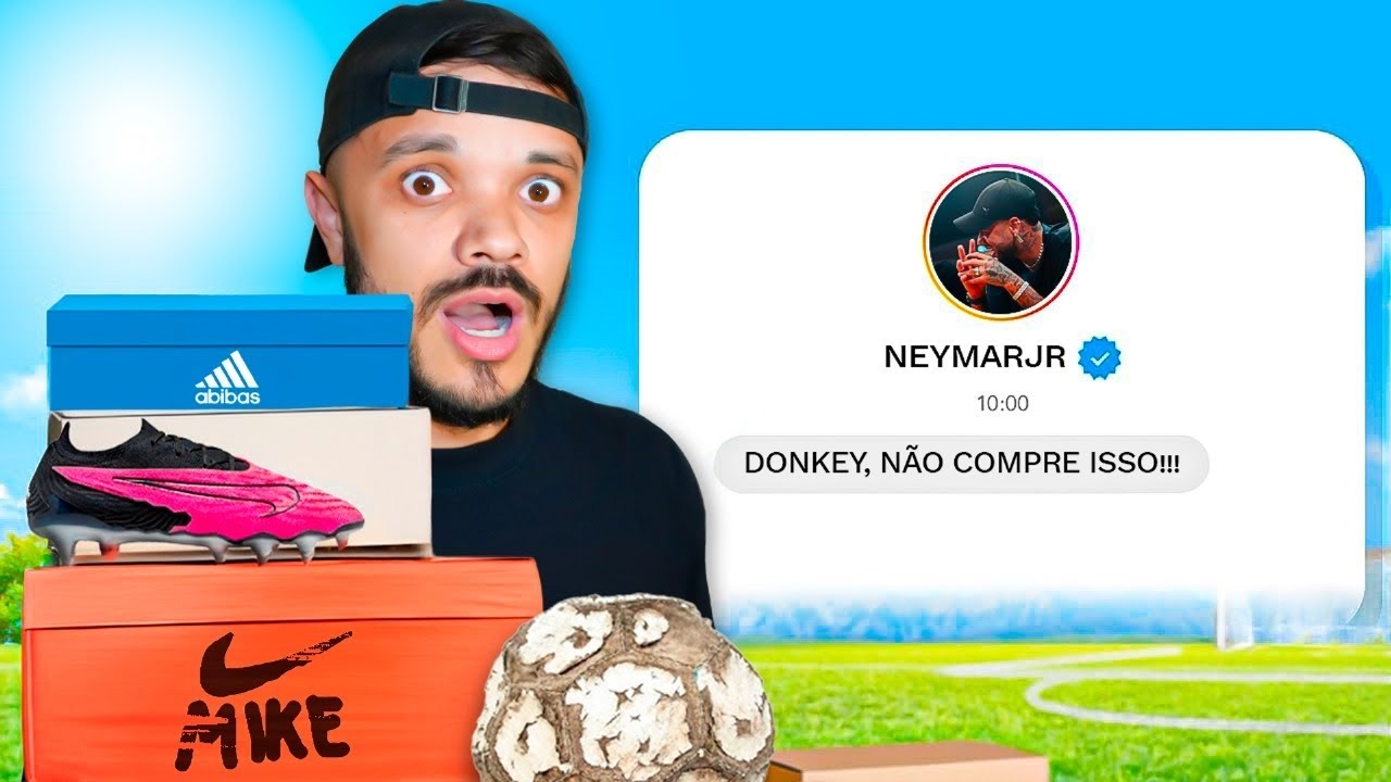 Testei 10 produtos FALSOS de FUTEBOL