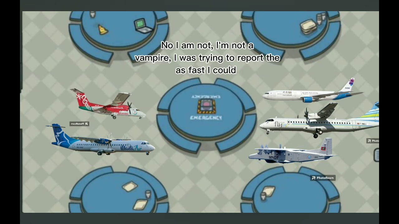 Reacting to @TheMaldivianTrios Airlines AMOGUS