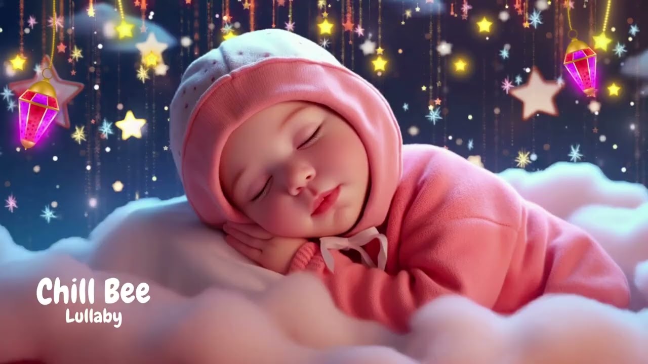 Mozart & Brahms Lullaby 🎼 Baby Sleep Music 🌙 Relaxation for Instant Sleep