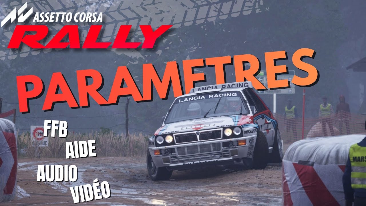 RALLY RACE SETUP: ALL PARAMETERS!