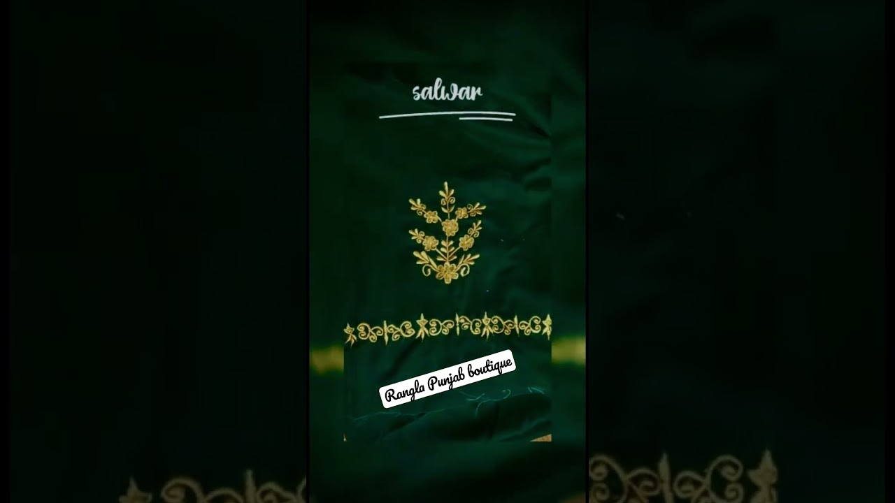 New embroidery design 🧵🪡✨ 