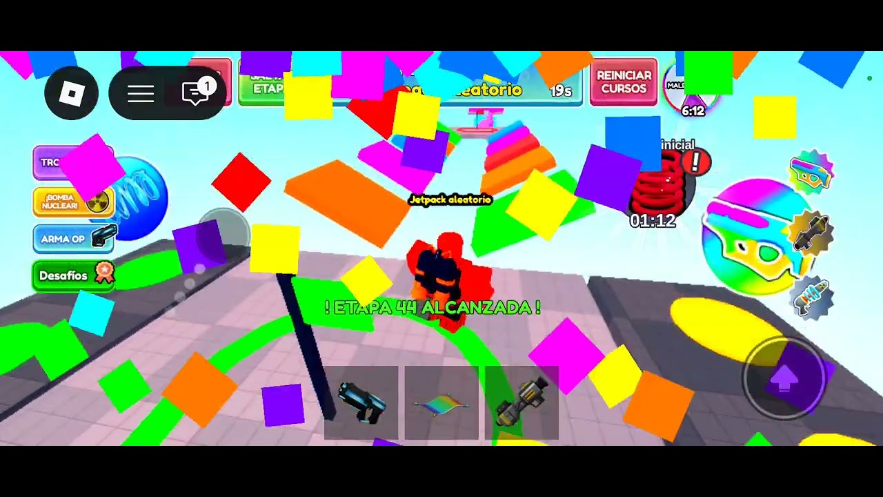 Obby pero estás maldito modo fácil y difícil