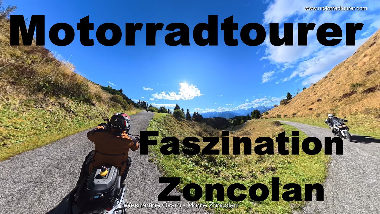 Motorradtourer - Friaul legendär - Monte Zoncolan mit dem Motorrad: 22 % Steigung, 100 % Adrenalin!