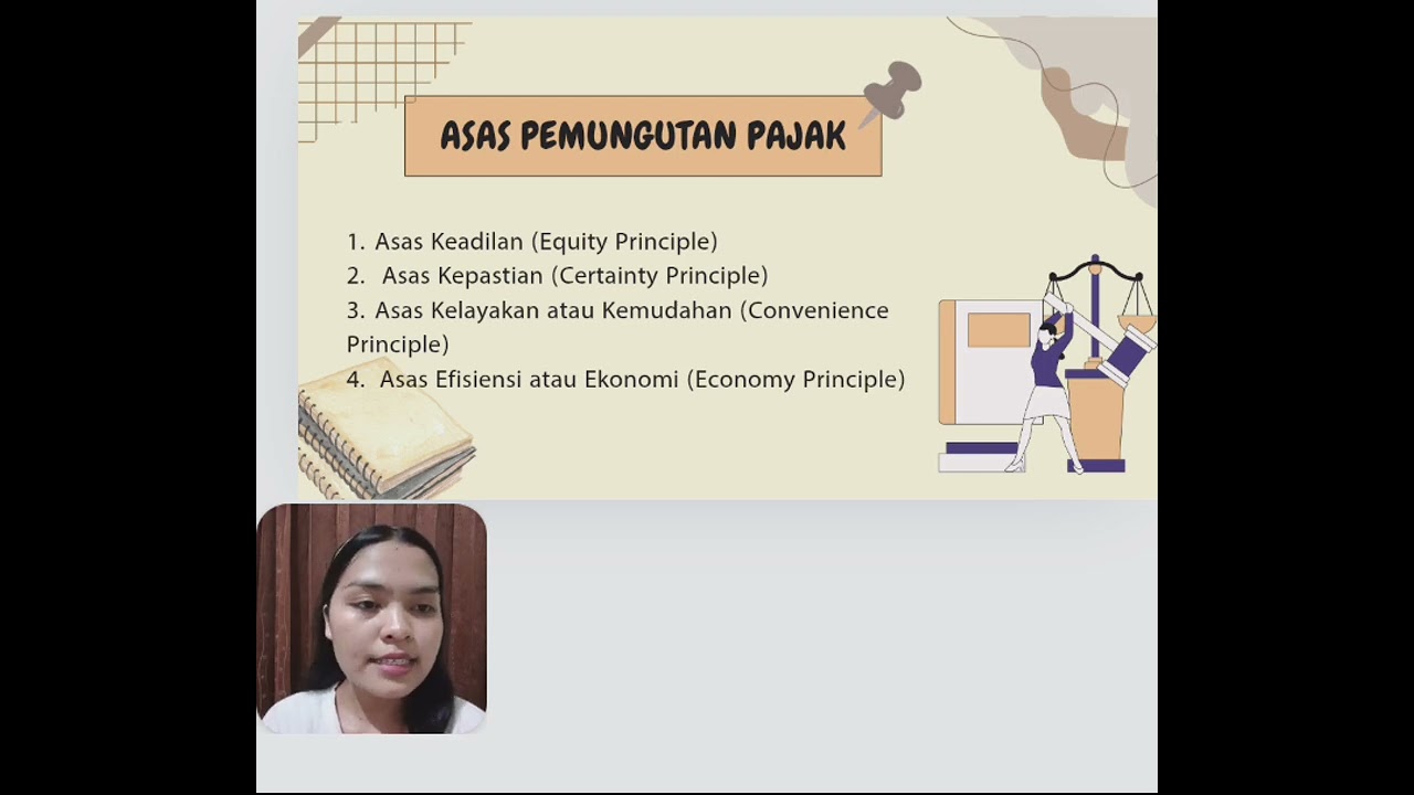 Hukum Pajak, Alasan Pemerintah Memungut Pajak, Teori Pemungutan Pajak, Asas Pemungutan Pajak.