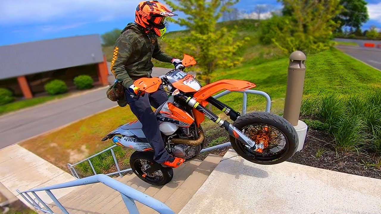 KTM 450 SUPERMOTO SUNDAY SHENANIGANS