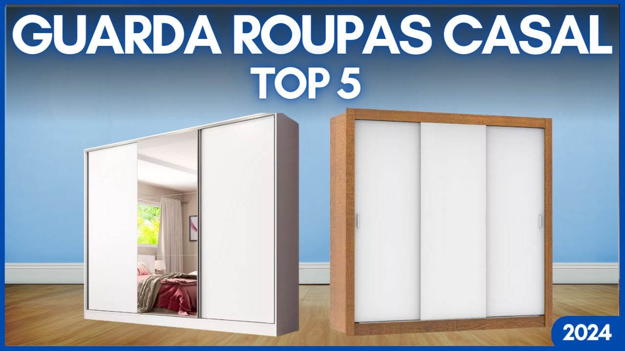 ⭐️Melhor GUARDA ROUPAS CASAL de 2024 | Qual Guarda Roupa Casal com portas de correr comprar em 2024