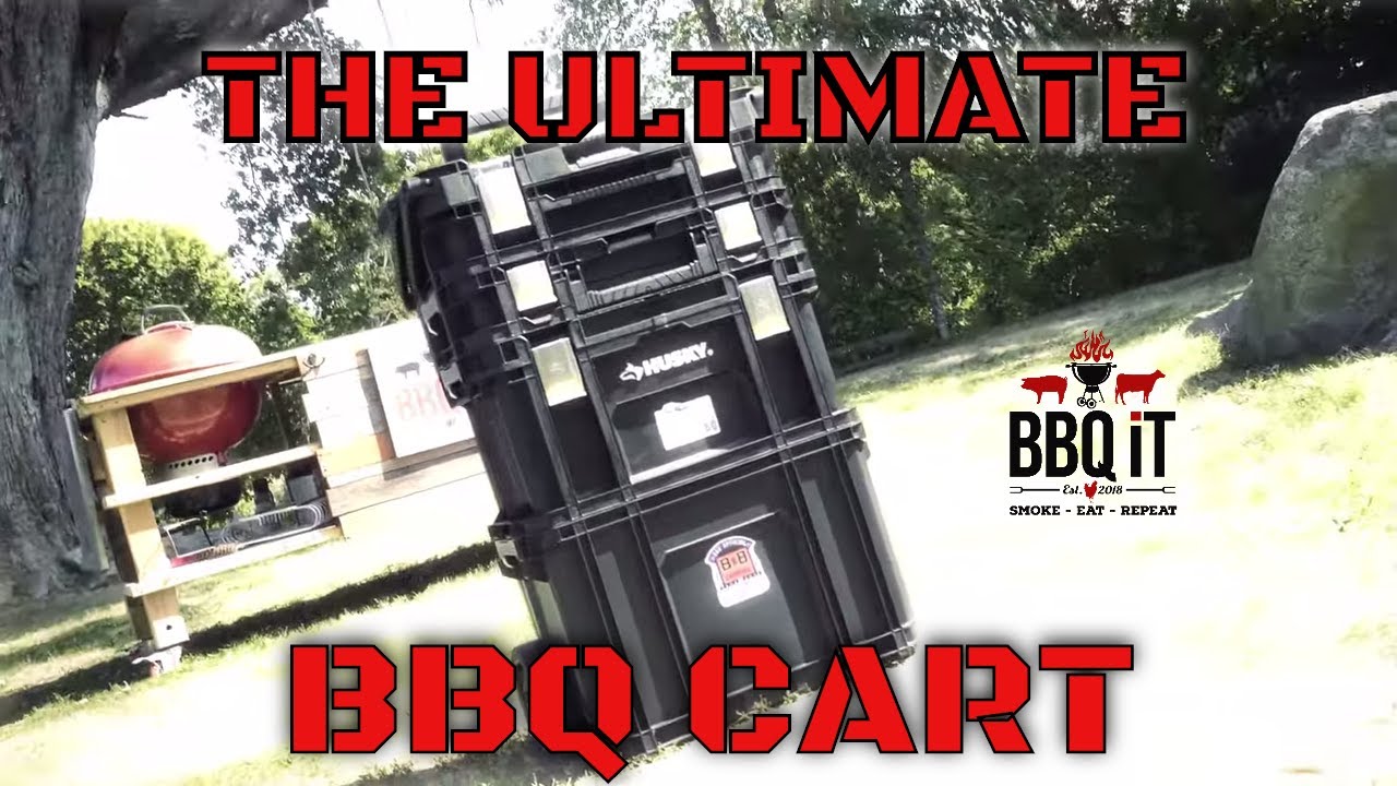 THE ULTIMATE BBQ CART: CAN I REALLY FIT ALL THAT IN THERE? | BBQ IT