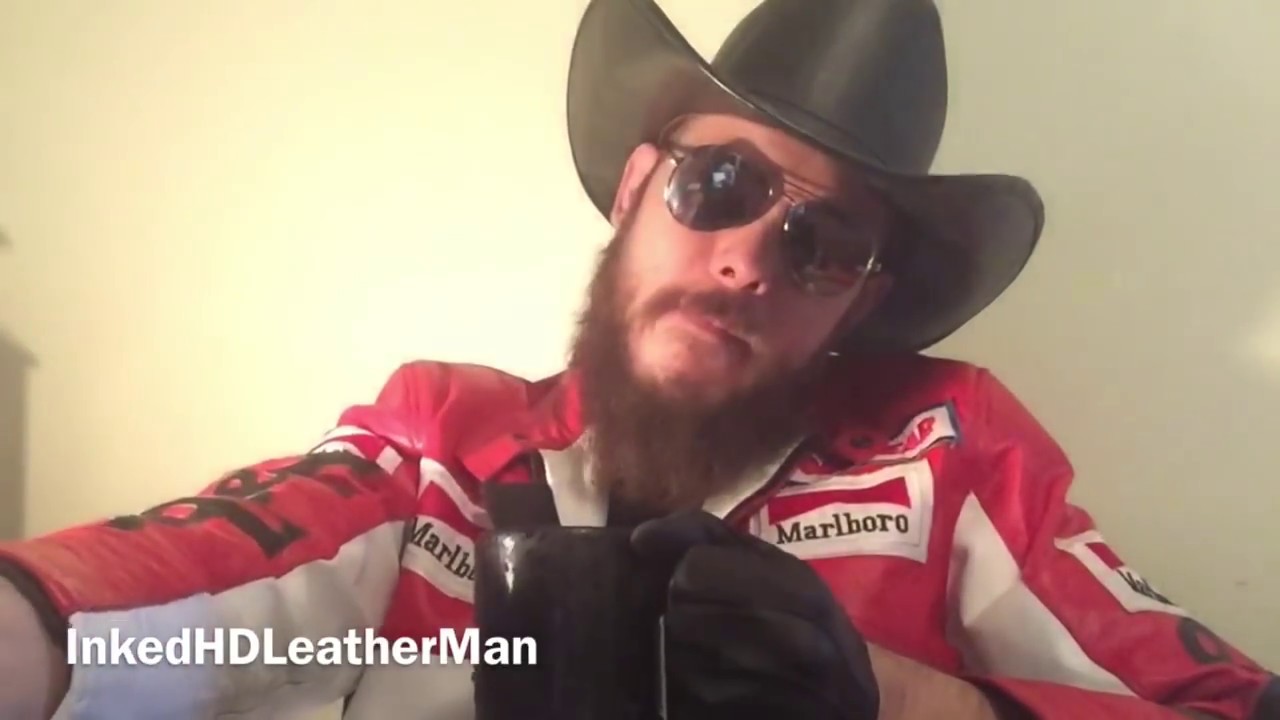 Morning Smoke and Chat with the Leather Marlboro Cowboy