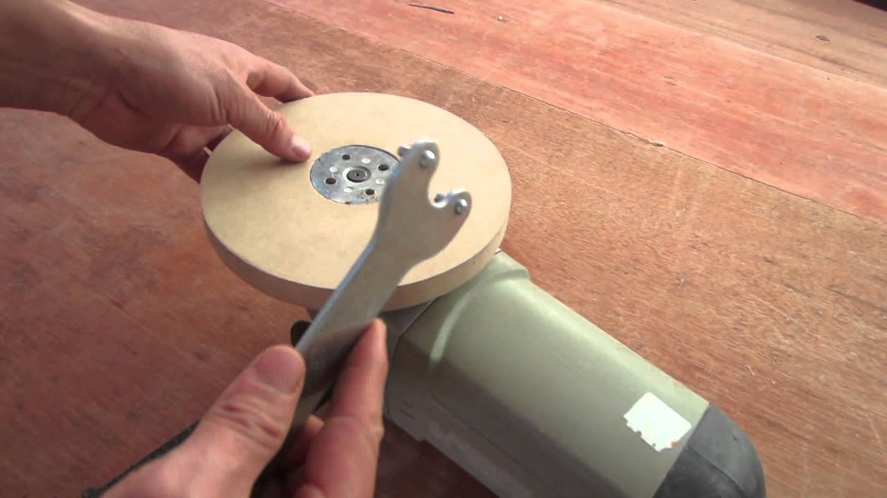 Convertir Amoladora En Lijadora Para Pulir Madera
