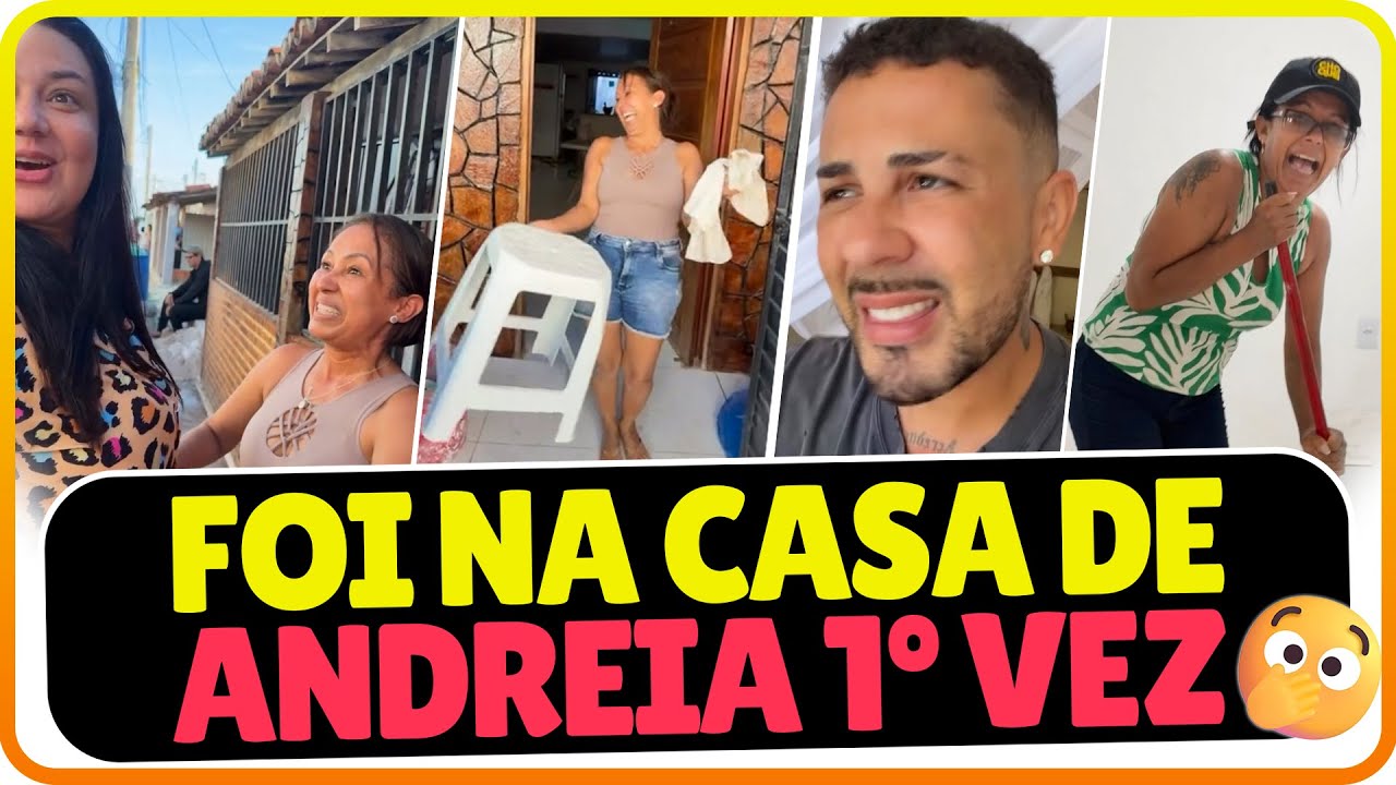 CARLINHOS MAIA FOI VISITAR SUA FUNCIONARIA ANDREIA E CONHECEU A CASA DELA 🫢🌻