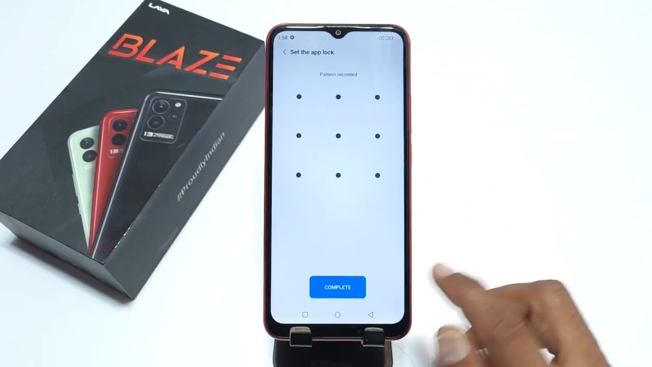 Lava blaze app lock setting | Lava blaze app lock kaise lagaye | app lock setting
