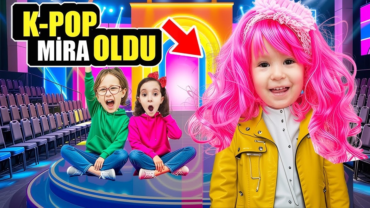 ASEL MİRA HUNTRİX K POP MİRA OLDU !! BAHAR BANU ALYA !! 