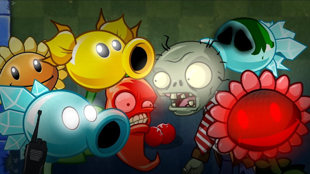 Pvz2 Fusion(plants us zombies) #pvz #plantsvszombies #анимация #пвз #фьюжн #fusion 
