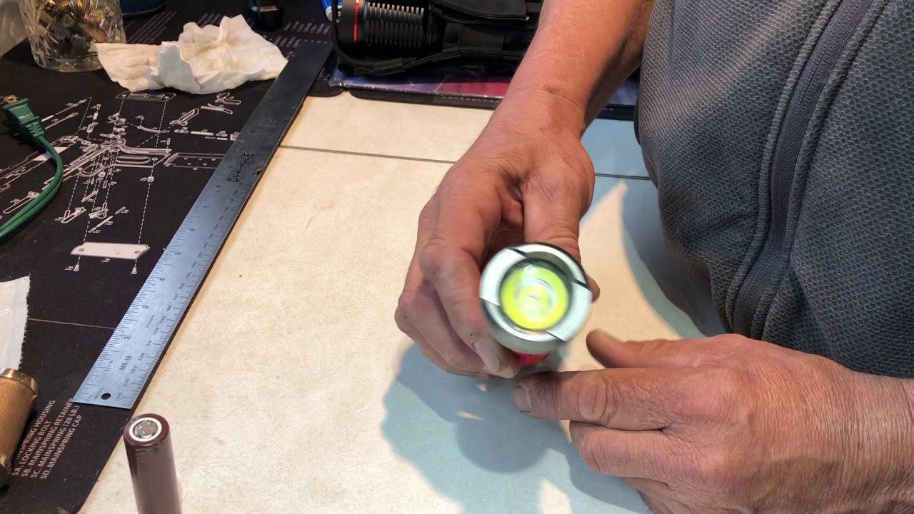 How to convert a 3 AAA Battery flashlight to a rechargeable 18650 battery
