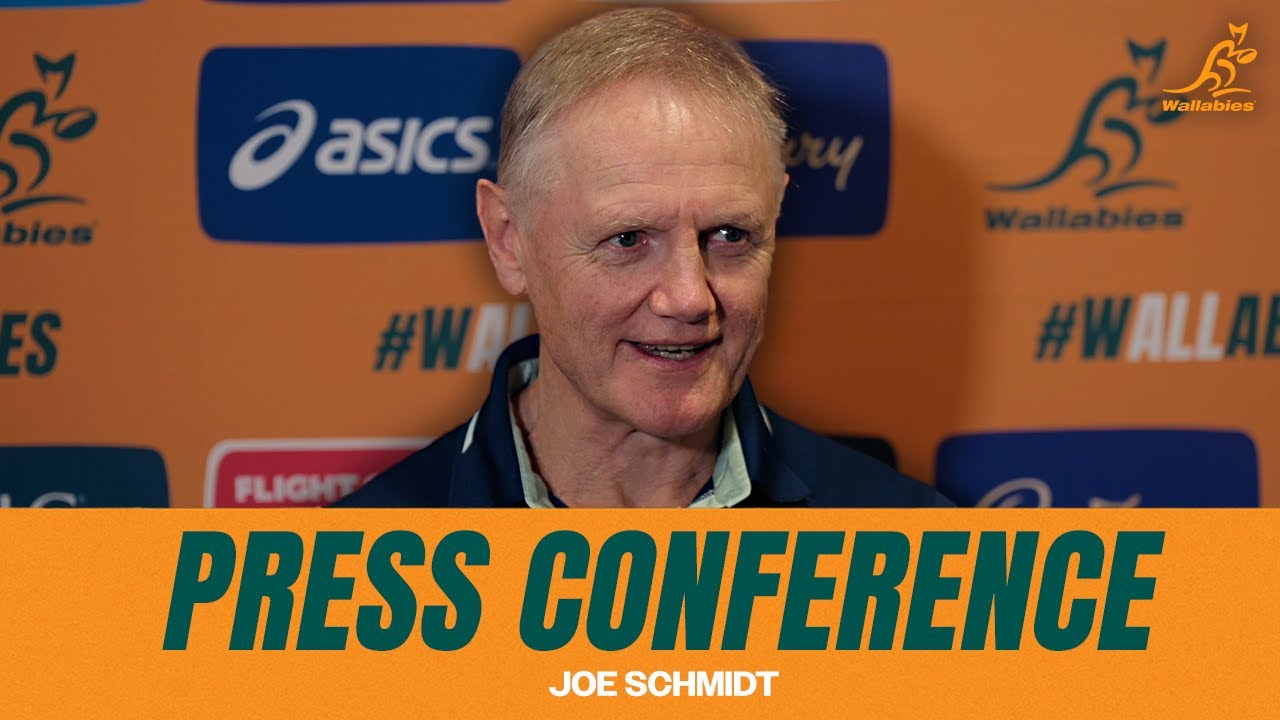 Joe Schmidt on squad selection for Argentina Test | Wallabies