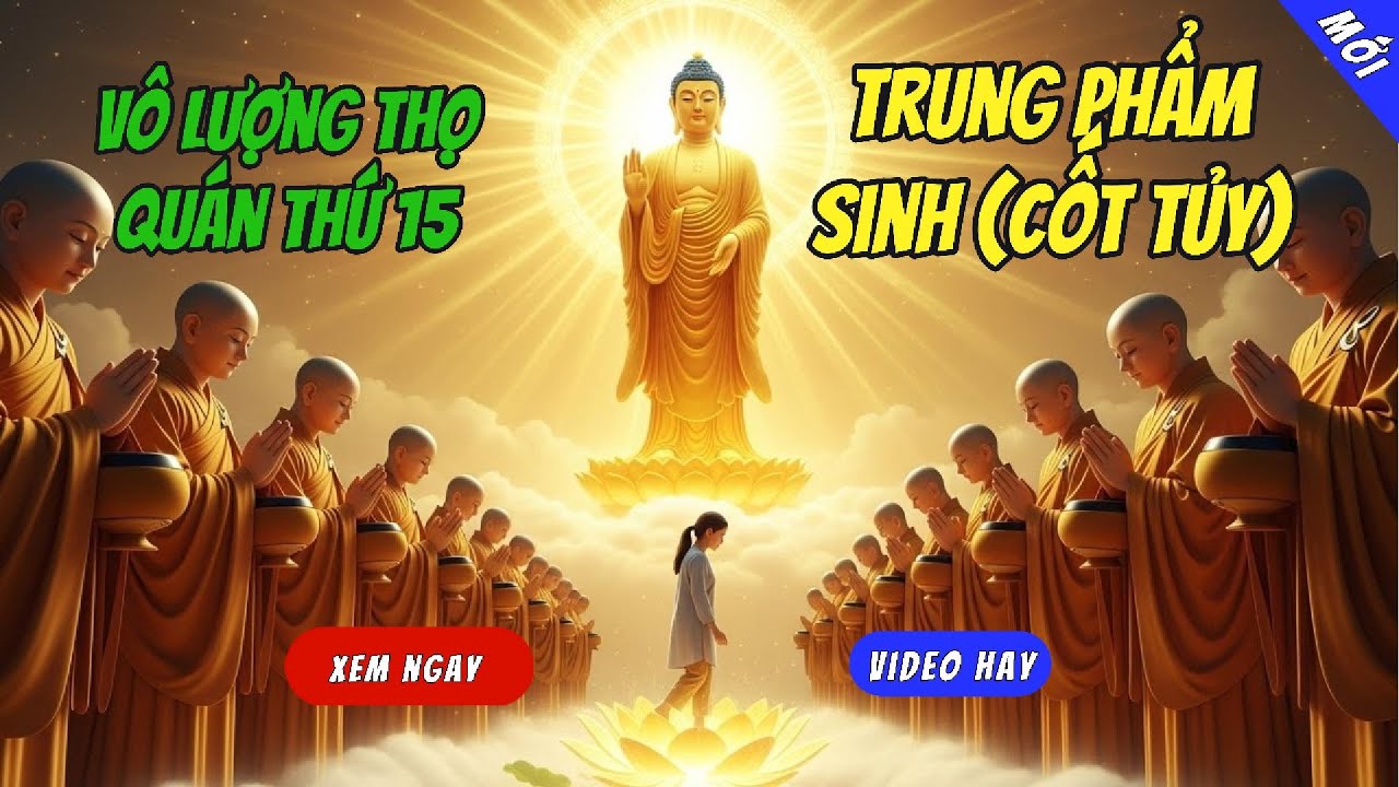 Kinh Vô Lượng Thọ: Quán Thứ 15 - Trung Phẩm Sinh (Cốt Tủy)