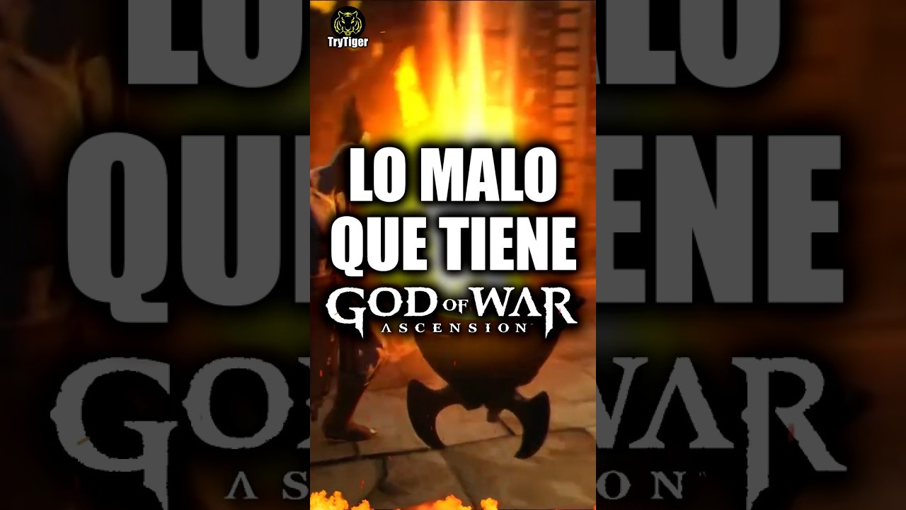 Lo MALO de God of War Ascension 🔥 #trytiger #godofwar #kratos