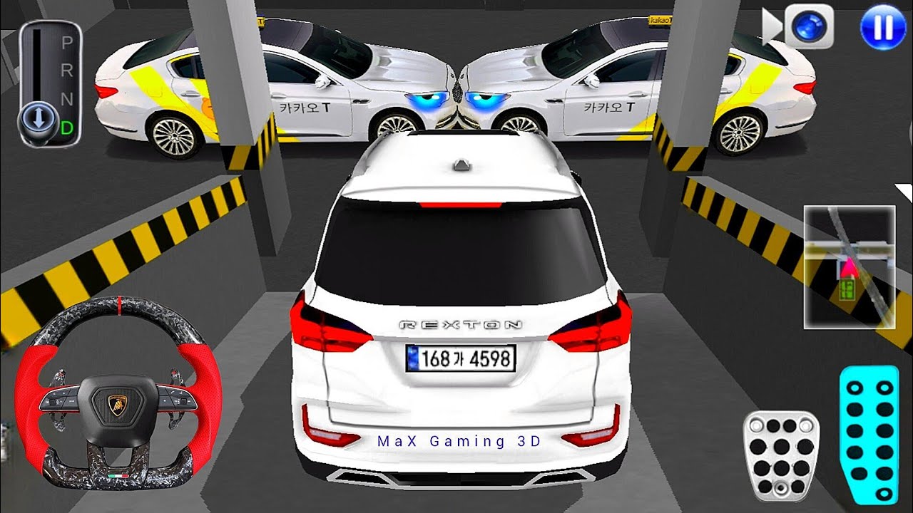 New Taxi 🚕 & Rexton Car Parking 🅿️ Challenge | 3D Driving 2026 | Android iOS Gameplay