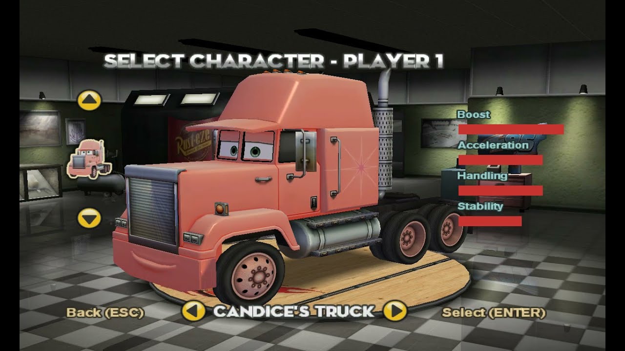 Cars: Ultimate Edition: eyes, brakelights and localization fix for all characters