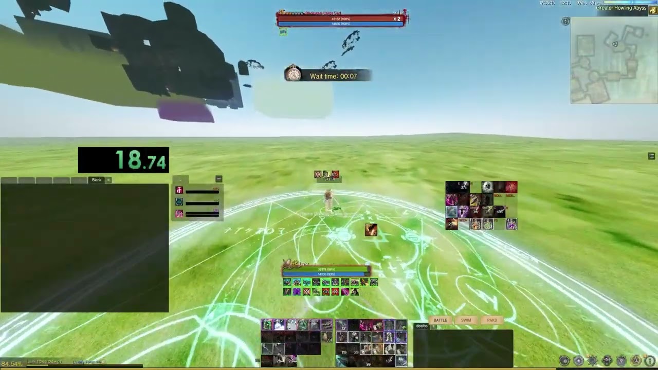 Greater Howling Abyss in 30 seconds | ArcheRage 9.5 Ebonsong