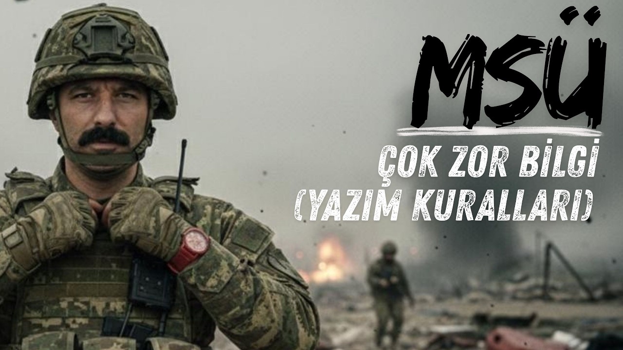 MS&Uuml; | &Ccedil;ok Zor Bilgi | R&Uuml;ŞT&Uuml; HOCA